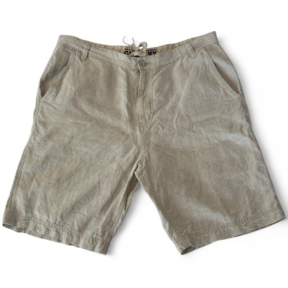 Old Navy Tan Linen Shorts | Men size XL
